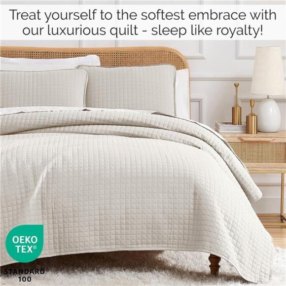 Southshore Fine Living, Inc. King Size Quilt Bedding Set Quilt, Stain - Picture 3 of 7